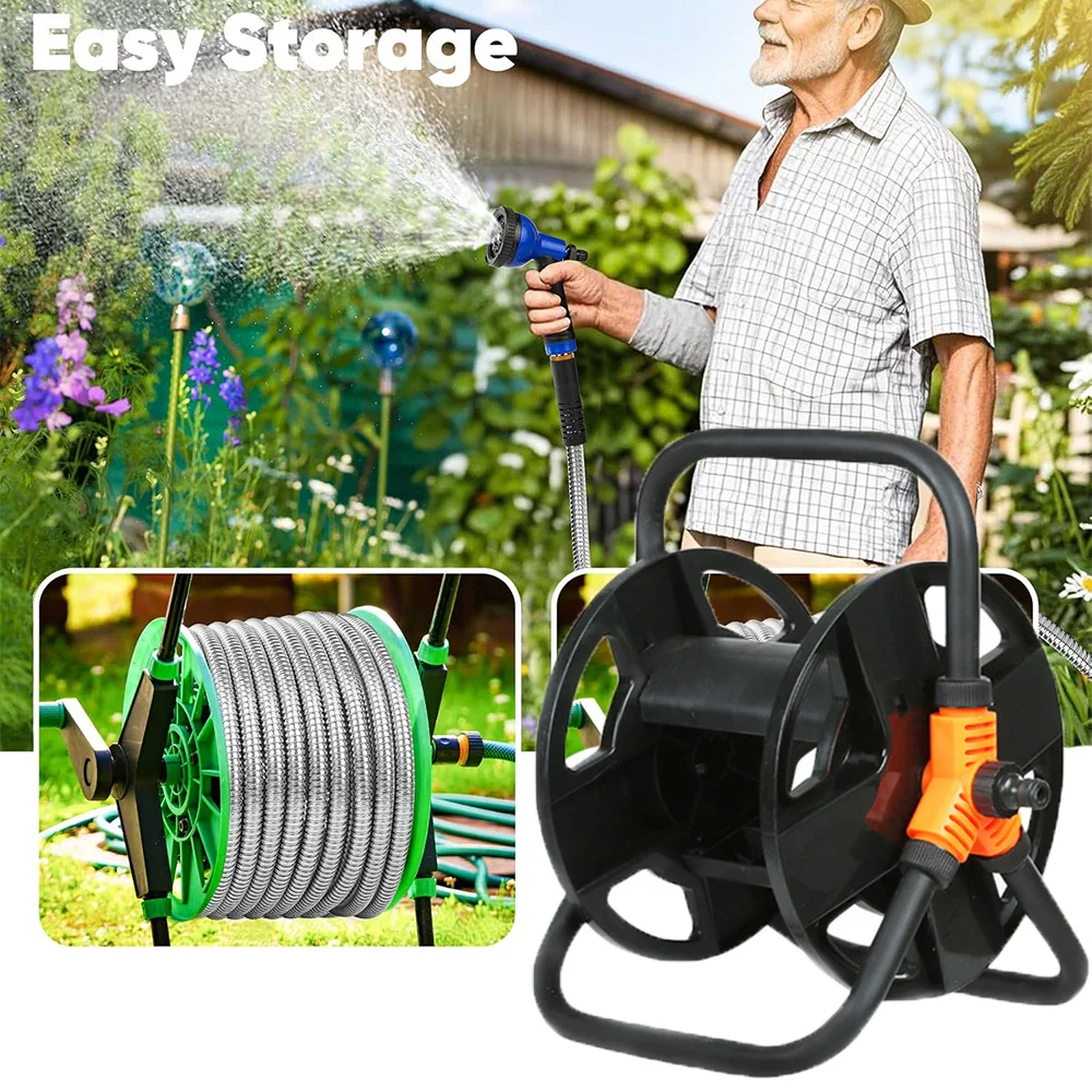 DIY Hose Reel Portable Water Pipe Storage Rack Single Arm Pipe Coiler Garden Supplies
DIY Hose Reel Portable Water Pipe Storage Rack Single Arm Pipe Coiler Garden Supplies