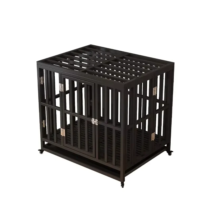 Heavy Duty Indestructible Escape Proof Dog Crate for Pets Camping Furniture Lockable High Anxiety Large Kennel House Cage
Heavy Duty Indestructible Escape Proof Dog Crate for Pets Camping Furniture Lockable High Anxiety Large Kennel House Cage