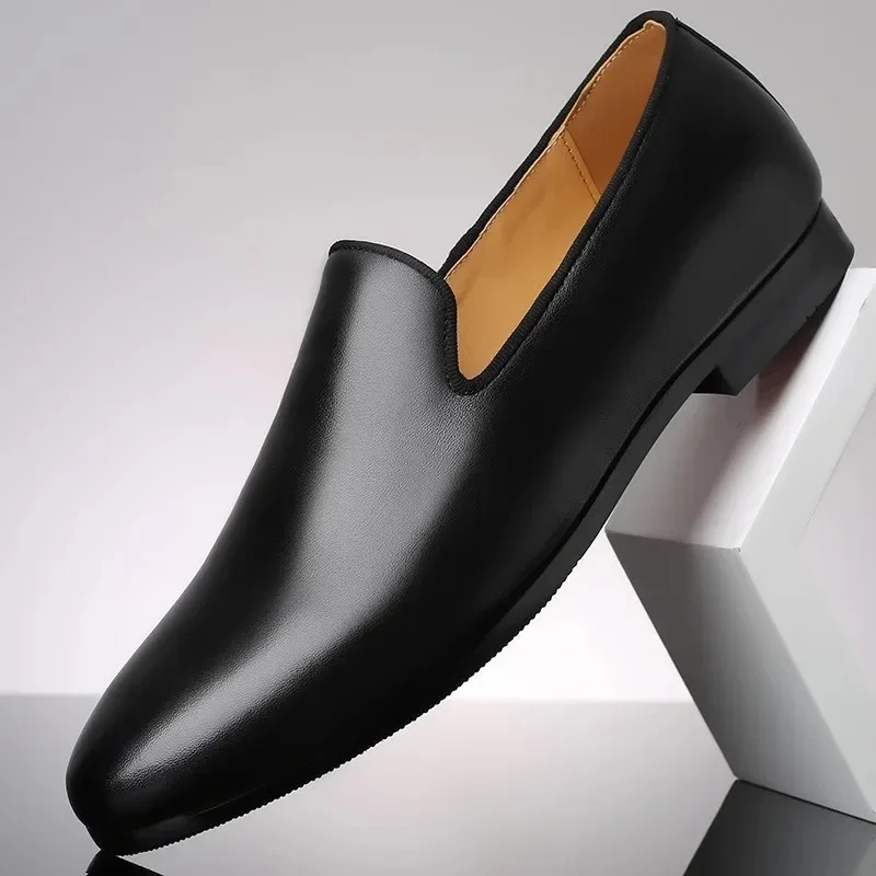 Men's Leather Casual Shoes New Exquisite Business Dress Shoe Fashion Loafers for Man Comfortable Platform Shoe Zapatos De Hombre
Men's Leather Casual Shoes New Exquisite Business Dress Shoe Fashion Loafers for Man Comfortable Platform Shoe Zapatos De Hombre