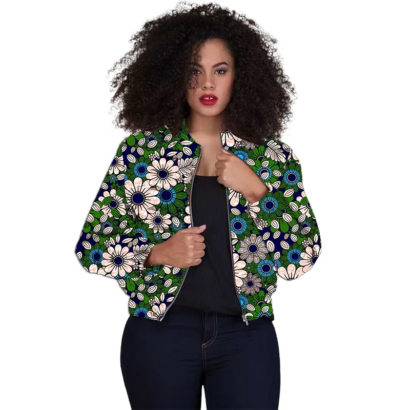 Tailor Made Women's Collarless Jacket African Print Original Design Ankara Styles Female Short Bomber Coats
Tailor Made Women's Collarless Jacket African Print Original Design Ankara Styles Female Short Bomber Coats