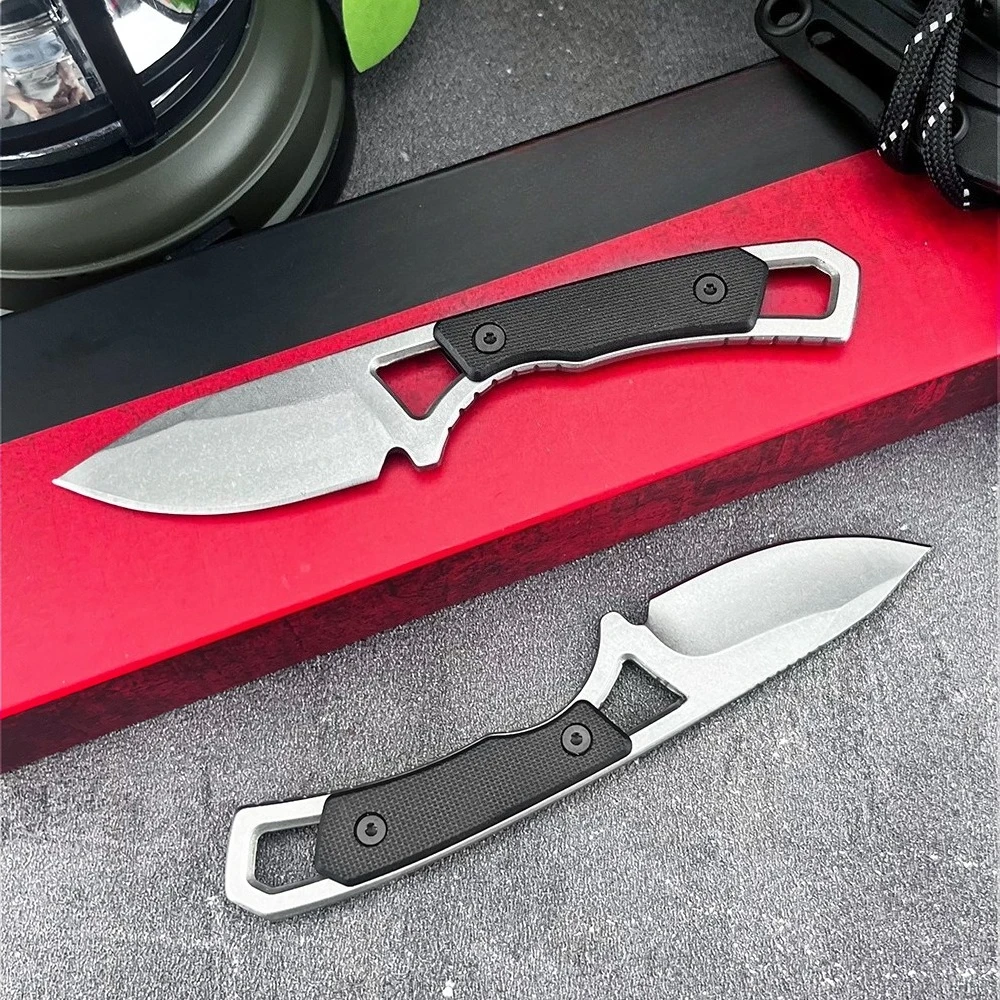 1PC Jungle Adventure Fxied Blade Utility Knife- 2058 8Cr13Mov Blade with Sheath Utility Tool Mountains Camping Straight Knives
1PC Jungle Adventure Fxied Blade Utility Knife- 2058 8Cr13Mov Blade with Sheath Utility Tool Mountains Camping Straight Knives