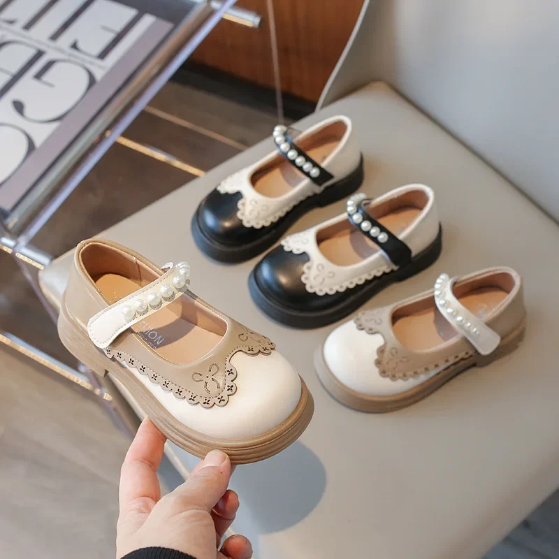 Spring Girl Shoes Fashion Comfort Versatile Kid Shoe Anti Slip Simple Exquisite Leather Shoes Sweet Retro Classic Princess Shoe
Spring Girl Shoes Fashion Comfort Versatile Kid Shoe Anti Slip Simple Exquisite Leather Shoes Sweet Retro Classic Princess Shoe
