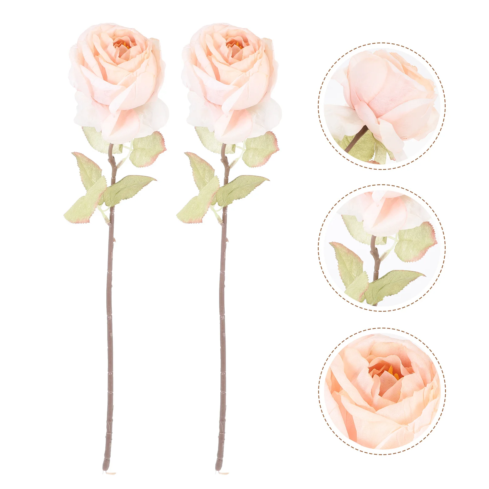 2Pcs Artificial Rose Decor Exquisite Flower Natural Color Transition Fine Details Wedding Layout Home Decor Gift
2Pcs Artificial Rose Decor Exquisite Flower Natural Color Transition Fine Details Wedding Layout Home Decor Gift
