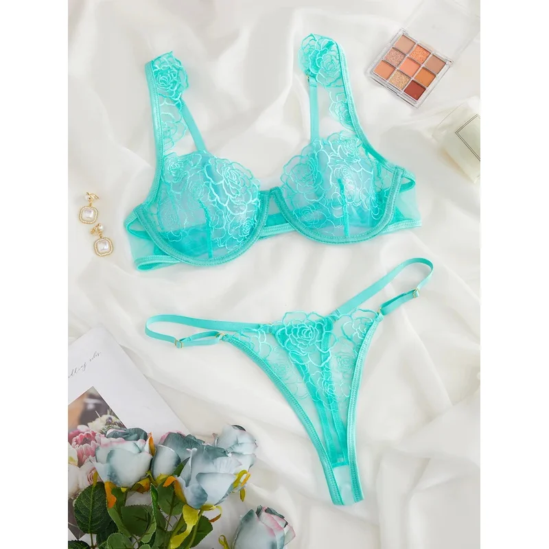 2025 Women's Sexy Lace Underwear Set Erotic Ladies Lingerie See-through Bra Thong Mini Babydoll Briefs Underpants Q001
2025 Women's Sexy Lace Underwear Set Erotic Ladies Lingerie See-through Bra Thong Mini Babydoll Briefs Underpants Q001