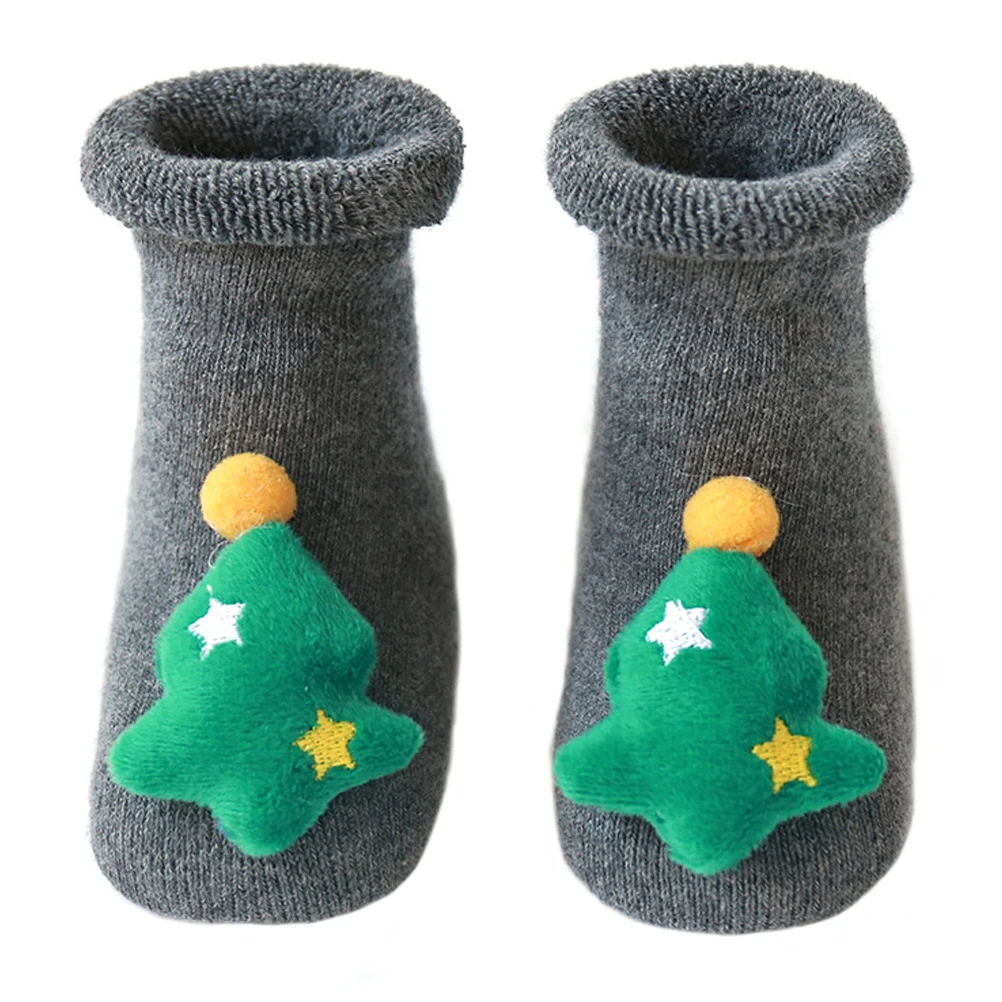 Рождественские носки для комнаты для малышей с героями мультфильмов, яркие вечерние хлопковые противоскользящие, приятные для кожи 
Рождественские носки для комнаты для малышей с героями мультфильмов, яркие вечерние хлопковые противоскользящие, приятные для кожи