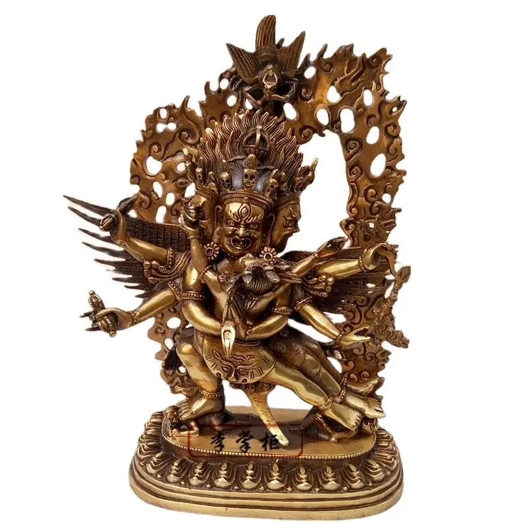 Tibetan Esoteric Sect Large Pure Copper Double Body Puba Vajra Buddha Statue Wrath Protector Decoration Craftsmanship
Tibetan Esoteric Sect Large Pure Copper Double Body Puba Vajra Buddha Statue Wrath Protector Decoration Craftsmanship