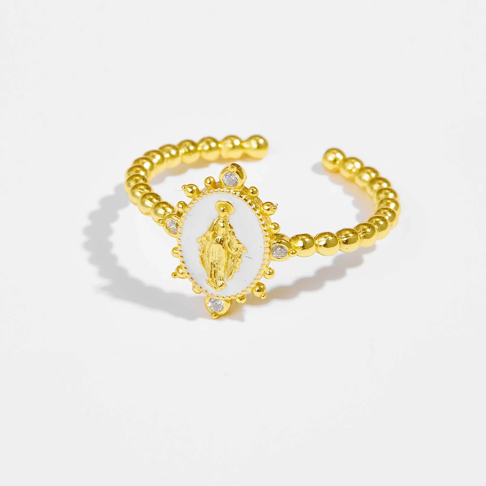 VEWANT Enamel Lady Lourdes Resizable Beads Ring 925 Sterling Silver Resizable Rings Anniversary 2024 Wedding Jewel
VEWANT Enamel Lady Lourdes Resizable Beads Ring 925 Sterling Silver Resizable Rings Anniversary 2024 Wedding Jewel