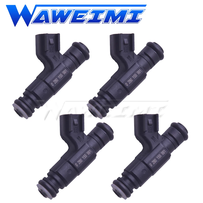WAWEIMI OEM 0280155991 Fuel Injector 4 PCS Set New Style for MINI Cooper R50/R52 1.6L 2002-2008 Haima Family II 1.6L
WAWEIMI OEM 0280155991 Fuel Injector 4 PCS Set New Style for MINI Cooper R50/R52 1.6L 2002-2008 Haima Family II 1.6L