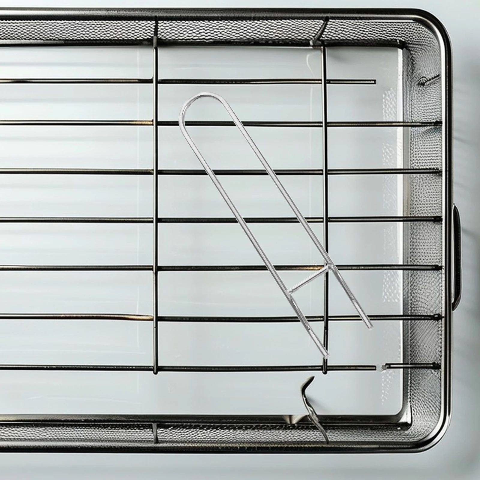 Stainless Steel Grill Net Fork Durable BBQ Accessories Grate Lifter Tool Easy Clean Versatile Kitchen Bar Tools
Stainless Steel Grill Net Fork Durable BBQ Accessories Grate Lifter Tool Easy Clean Versatile Kitchen Bar Tools