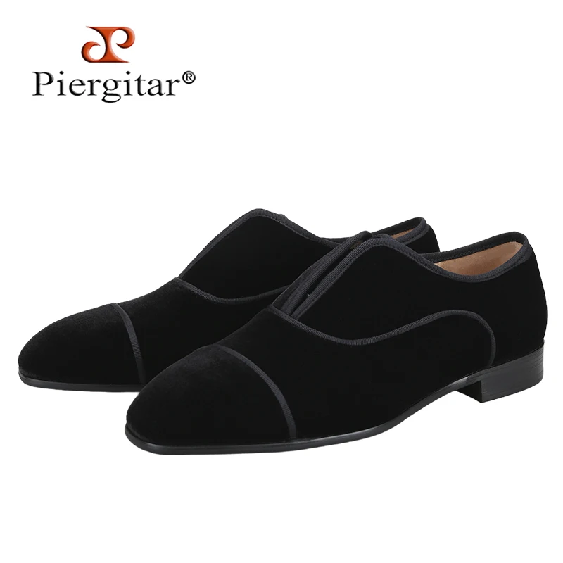 Черные бархатные туфли-оксфорды Piergitar ручной работы в итальянском стиле мужские деловые туфли без шнурков для свадьбы и искусственной Красной подошвы
Черные бархатные туфли-оксфорды Piergitar ручной работы в итальянском стиле мужские деловые туфли без шнурков для свадьбы и искусственной Красной подошвы
