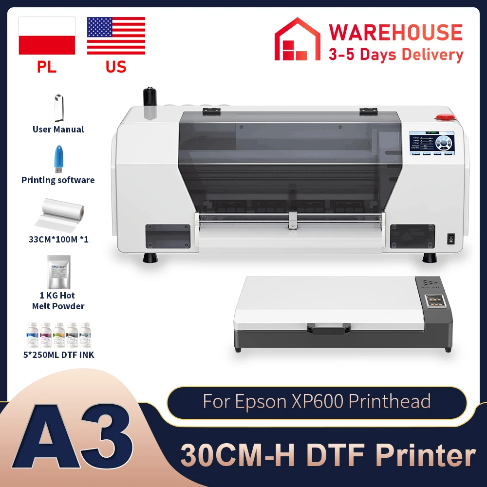 Принтер DTF на складе США, ЕС, L805/XP600 Impresora A4/A3, печатная машина DTF, прямой на фильм, принтеры DTF для футболок, толстовок
Принтер DTF на складе США, ЕС, L805/XP600 Impresora A4/A3, печатная машина DTF, прямой на фильм, принтеры DTF для футболок, толстовок