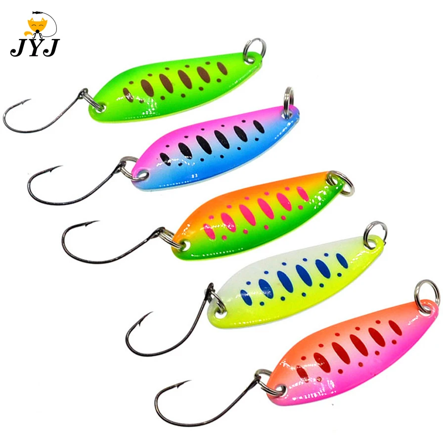 5pcs a bag Hard metal fishing spoon bait "S"shape colorfull fake lure spinner fishing tackle wobbler bait
5pcs a bag Hard metal fishing spoon bait "S"shape colorfull fake lure spinner fishing tackle wobbler bait