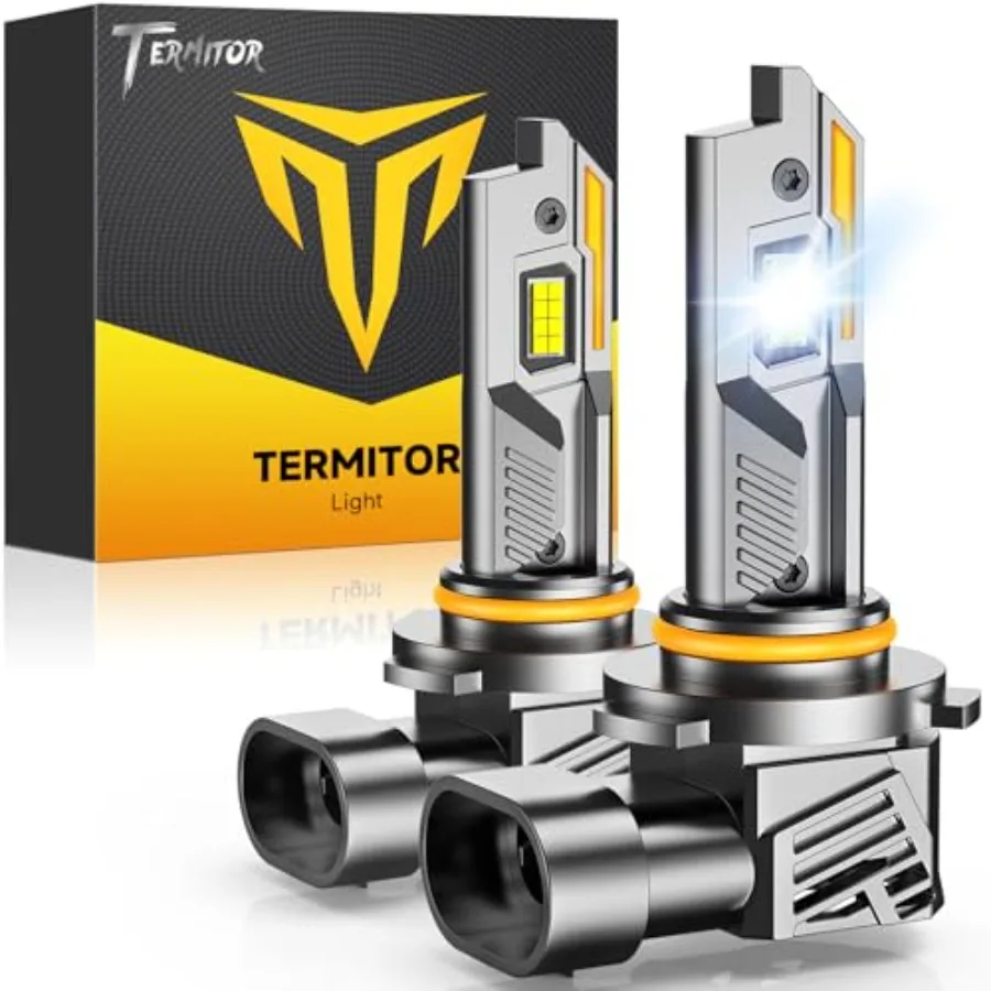 9005/HB3 LED Fog Light Bulbs for Vehicles Aluminum Alloy 6500K Cool White 80 000LM 15X Brightness Mini Size with Cooling Fan IP
9005/HB3 LED Fog Light Bulbs for Vehicles Aluminum Alloy 6500K Cool White 80 000LM 15X Brightness Mini Size with Cooling Fan IP