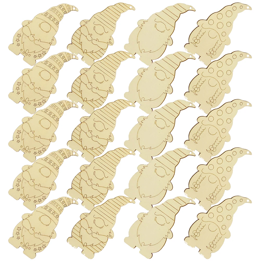 20 Set DIY Christmas Ornaments Unfinished Gnome Wood Cutouts Portable Slices Wall Hanging Pendents Rope Crafts Decorations
20 Set DIY Christmas Ornaments Unfinished Gnome Wood Cutouts Portable Slices Wall Hanging Pendents Rope Crafts Decorations