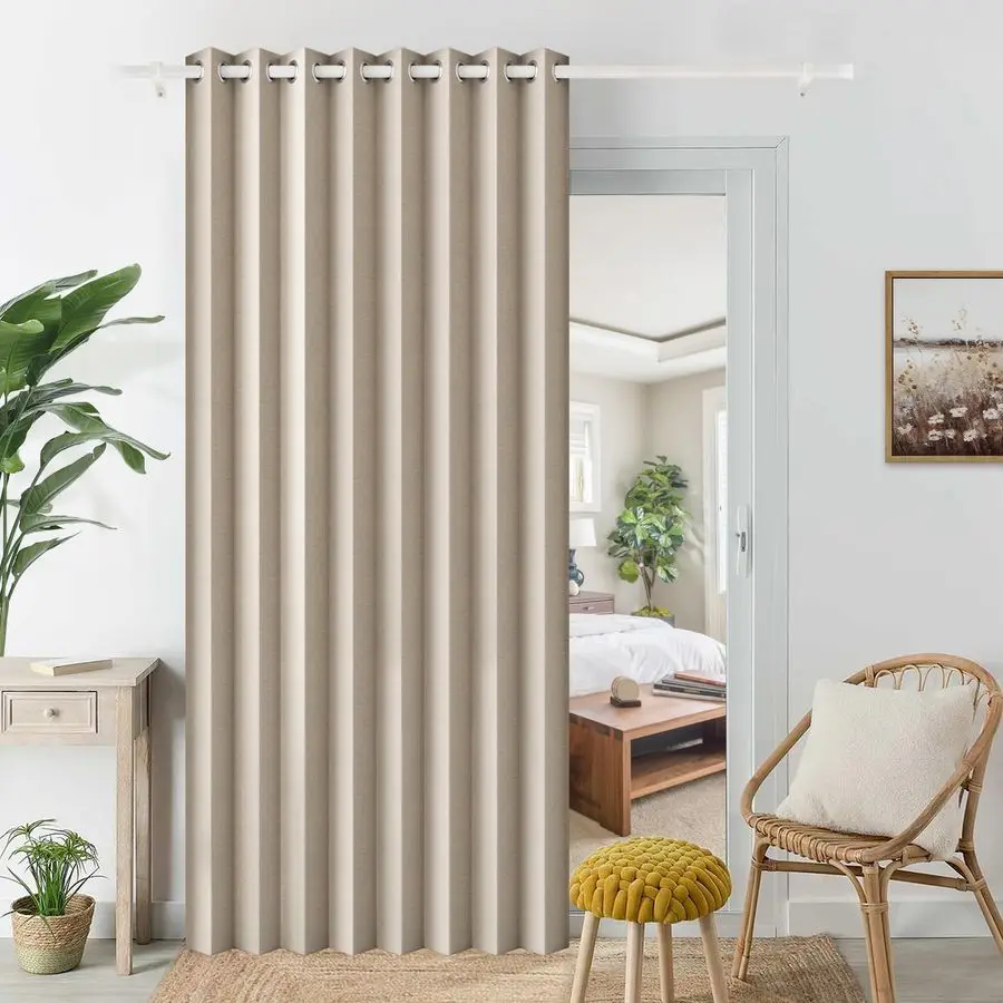 Pinch Pleated 100 Blackout Magnetic Curtain Accordion Style Door Cover for Doorway, Closet, Hallway, Wardrobe amp Room Divider F
Pinch Pleated 100 Blackout Magnetic Curtain Accordion Style Door Cover for Doorway, Closet, Hallway, Wardrobe amp Room Divider F