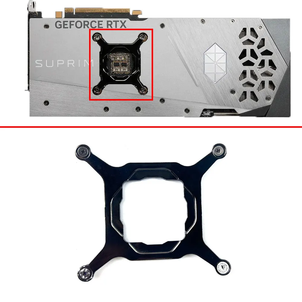Graphics card core bracket For MSI RTX4070 4080 SUPER 16G SUPRIM X RTX4070 Ti SUPRIM SE GPU Mounting bracket
Graphics card core bracket For MSI RTX4070 4080 SUPER 16G SUPRIM X RTX4070 Ti SUPRIM SE GPU Mounting bracket