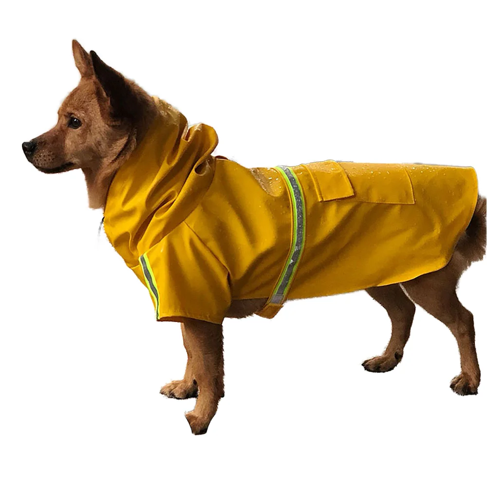 AdjWholesale Waterproof Dog Raincoat Adjustable Windproof Dog Clothes for Rainy Days
AdjWholesale Waterproof Dog Raincoat Adjustable Windproof Dog Clothes for Rainy Days