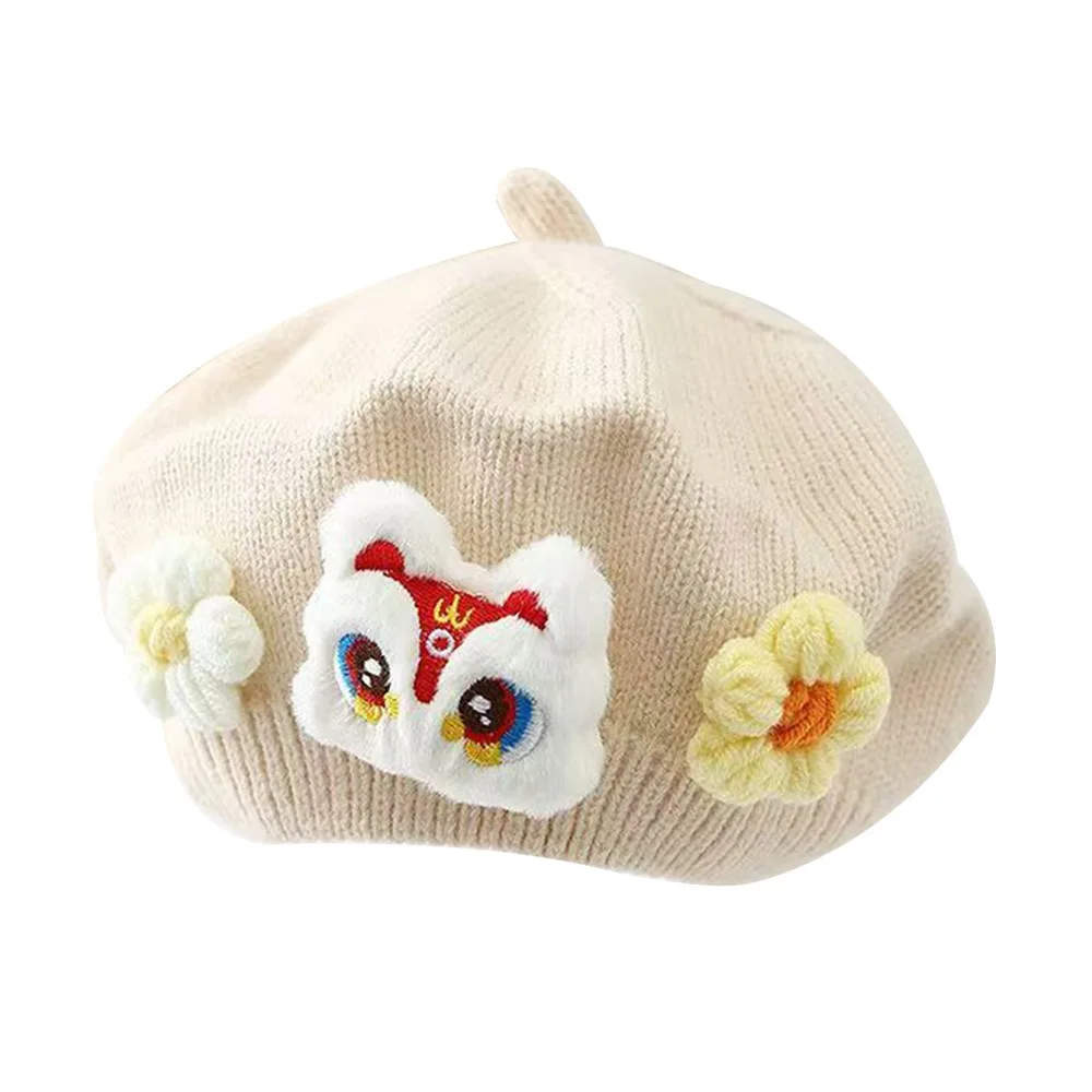 Fashion Flower Baby Beret Hat Soft Winter Warm Knitted Hat Korean Ear Protection Artist Painter Caps Infant Girls
Fashion Flower Baby Beret Hat Soft Winter Warm Knitted Hat Korean Ear Protection Artist Painter Caps Infant Girls