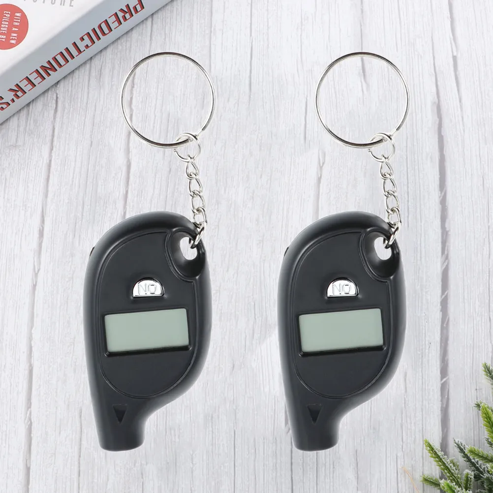 2Pcs Digital Tire Pressure Gauge for Car Truck Bike Instant Accurate Readings Ergonomic Non-Slip Grip Key Ring Portable
2Pcs Digital Tire Pressure Gauge for Car Truck Bike Instant Accurate Readings Ergonomic Non-Slip Grip Key Ring Portable