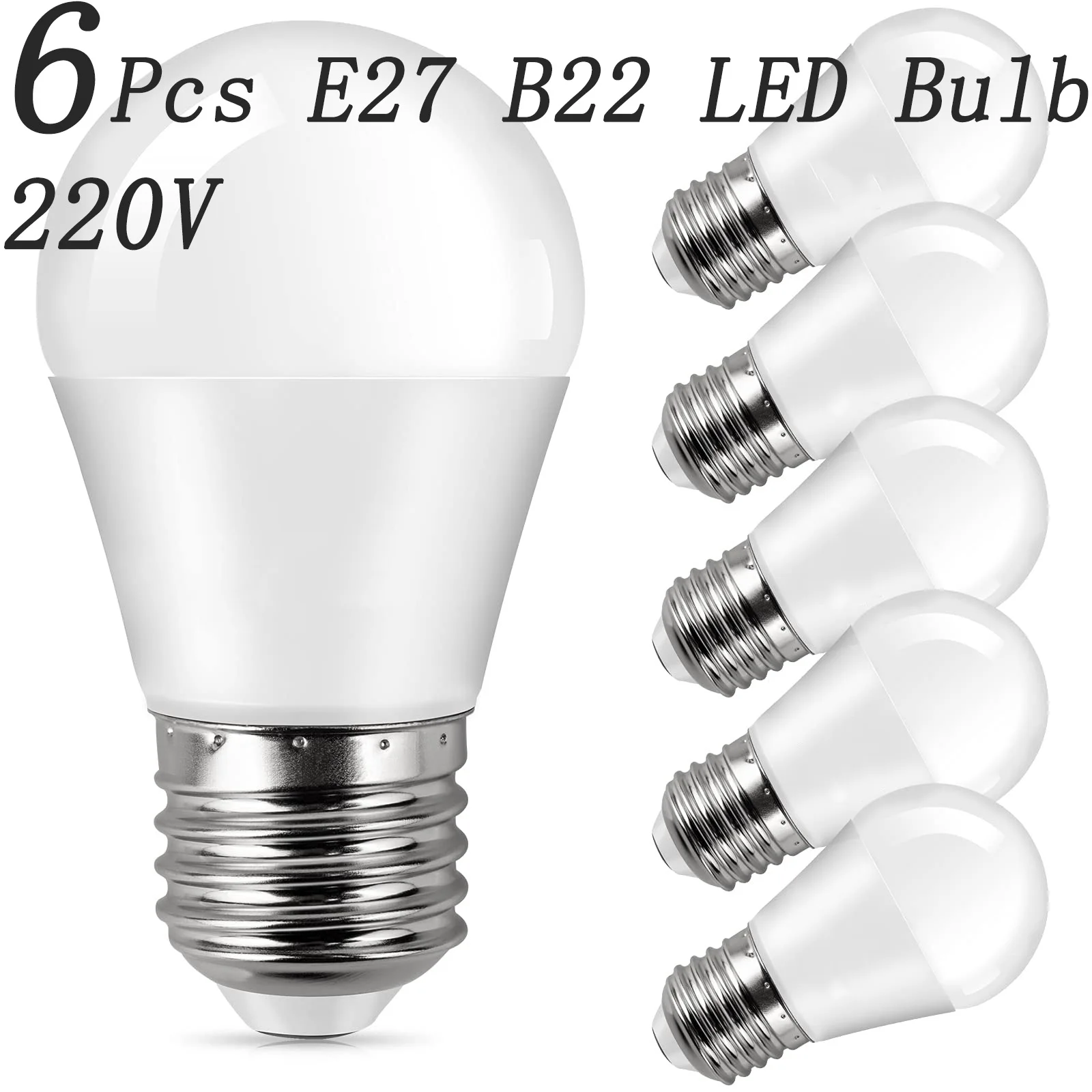 6 шт. светодиодная лампа E27 B22 E14 220 В 12 Вт 15 Вт 18 Вт для использования в помещении, высокая яркость и низкое энергопотребление, светодиодные лампы для гостиной и дома
6 шт. светодиодная лампа E27 B22 E14 220 В 12 Вт 15 Вт 18 Вт для использования в помещении, высокая яркость и низкое энергопотребление, светодиодные лампы для гостиной и дома