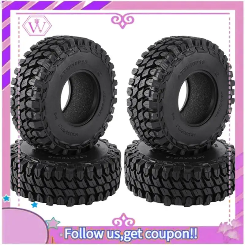 Upgraded 4Pcs 110Mm Metal 1.9 Beadlock Wheel Rim Rubber Tire Set For 1/10 RC Crawler Car Axial SCX10 Traxxas TRX4 D90 Redcat
Upgraded 4Pcs 110Mm Metal 1.9 Beadlock Wheel Rim Rubber Tire Set For 1/10 RC Crawler Car Axial SCX10 Traxxas TRX4 D90 Redcat