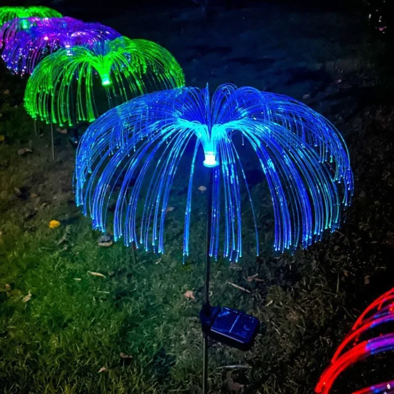 LED Solar Waterproof Jellyfish Light Fiber Optic Fireworks Lights Patio Garden Lawn Ground Plug Lights Landscape Lights Fixtures
LED Solar Waterproof Jellyfish Light Fiber Optic Fireworks Lights Patio Garden Lawn Ground Plug Lights Landscape Lights Fixtures