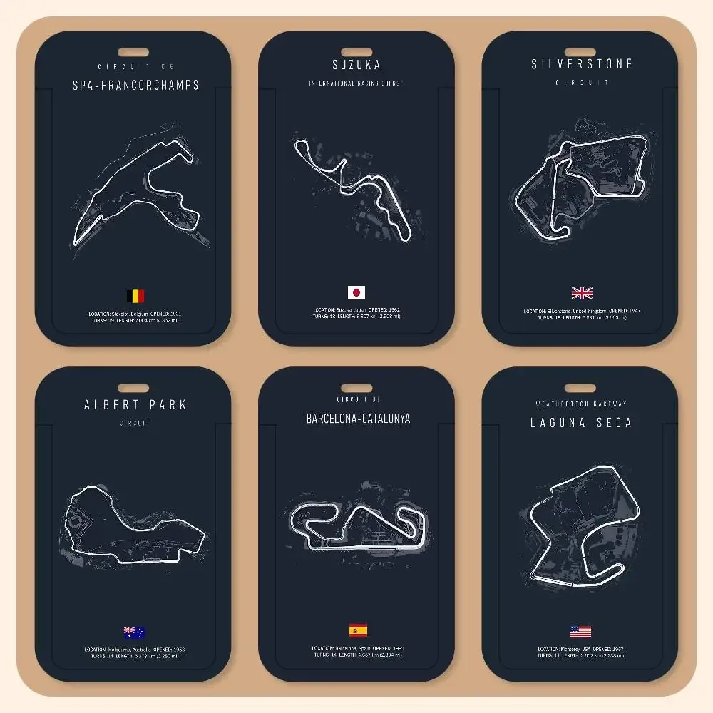 F1 Imola Monaco Track Circuit Lanyard Card Holders Student ID Card Holders Neckband Card Holders Access Control
F1 Imola Monaco Track Circuit Lanyard Card Holders Student ID Card Holders Neckband Card Holders Access Control