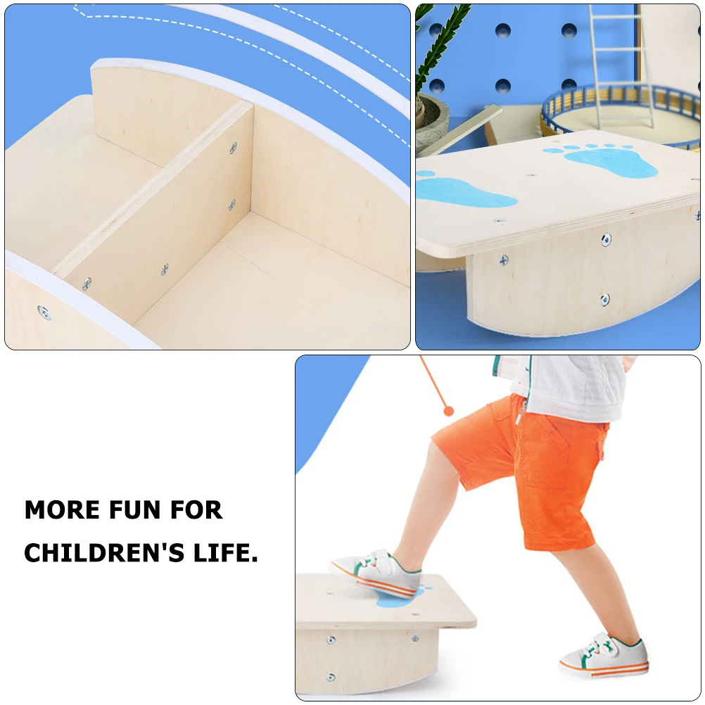 Balance Board Teaching Aids Training Chair Single Foot Stool Plate Sports Ability Trainer for Toddlers
Balance Board Teaching Aids Training Chair Single Foot Stool Plate Sports Ability Trainer for Toddlers