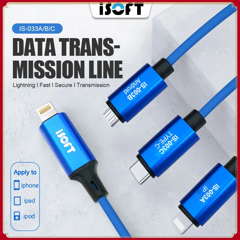 IS-003A/B/C Data Transmission Line Transfer of Photos/videos/APP/chat Records/data for Iphone Android TYPE-C One-click Copy and
IS-003A/B/C Data Transmission Line Transfer of Photos/videos/APP/chat Records/data for Iphone Android TYPE-C One-click Copy and
