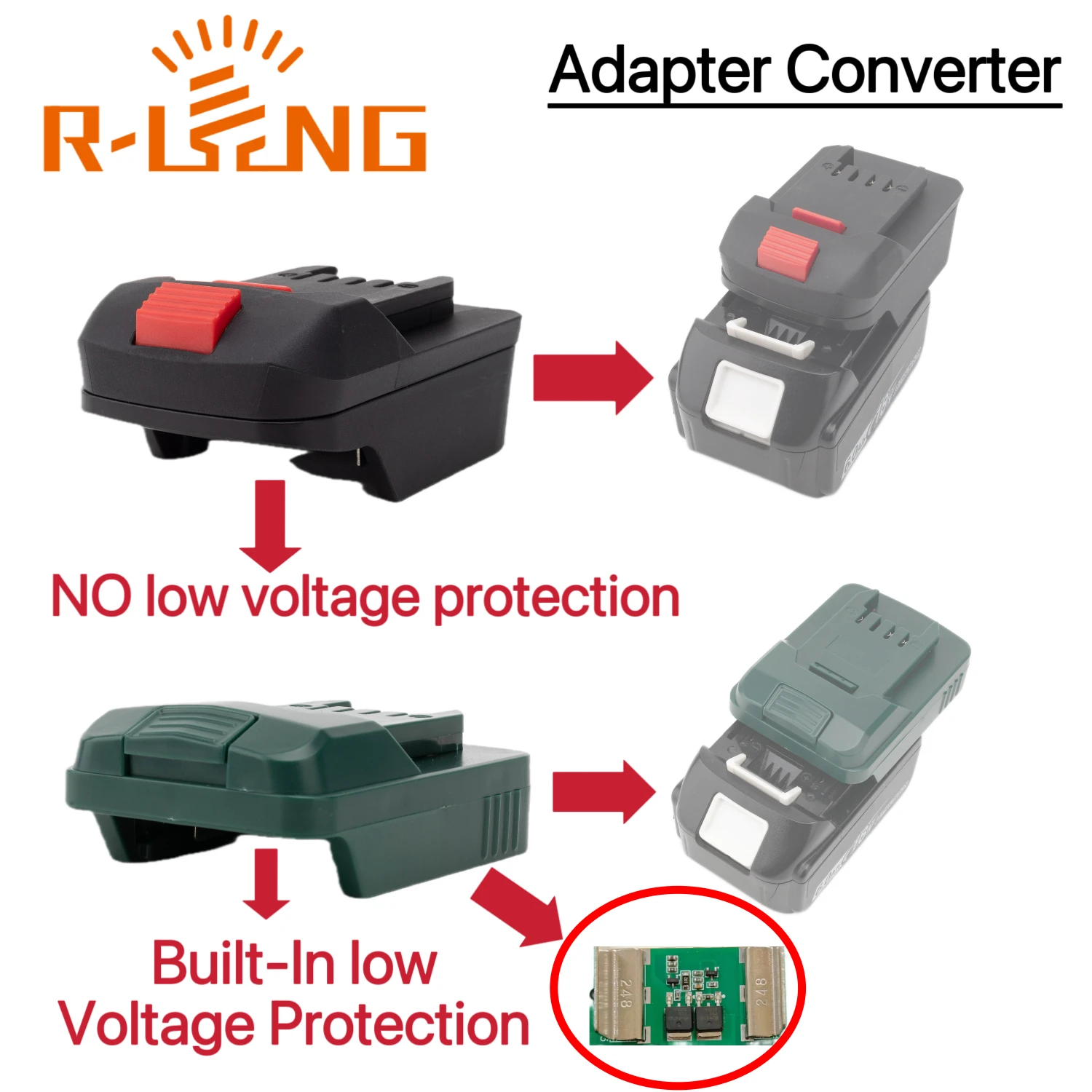 For Lidl Parkside X20V Li-Ion Battery Adapter Tools To Makita 18V Li-Ion Battery Portable Cordless Power Drill Tool Accessories
For Lidl Parkside X20V Li-Ion Battery Adapter Tools To Makita 18V Li-Ion Battery Portable Cordless Power Drill Tool Accessories