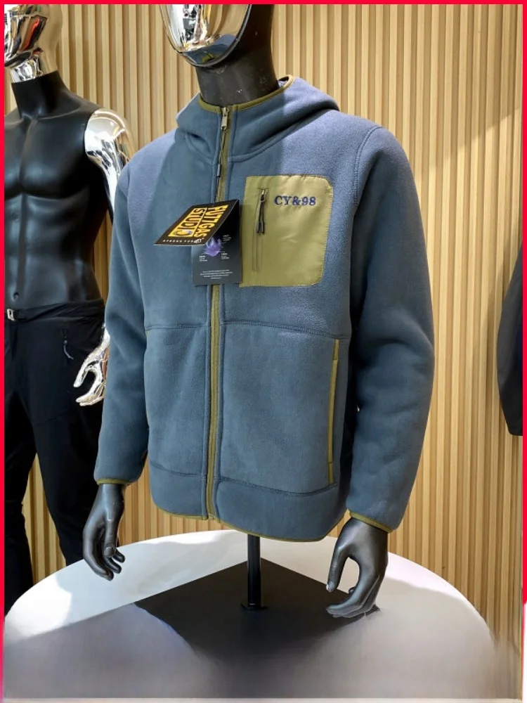 Outdoor Heavy-du! Upaded Thiened! Fce-Lined Hooded Jaet Autumn Winter Men's Casual Sle Polyester Fiber Zipper Cl...
Outdoor Heavy-du! Upaded Thiened! Fce-Lined Hooded Jaet Autumn Winter Men's Casual Sle Polyester Fiber Zipper Cl...