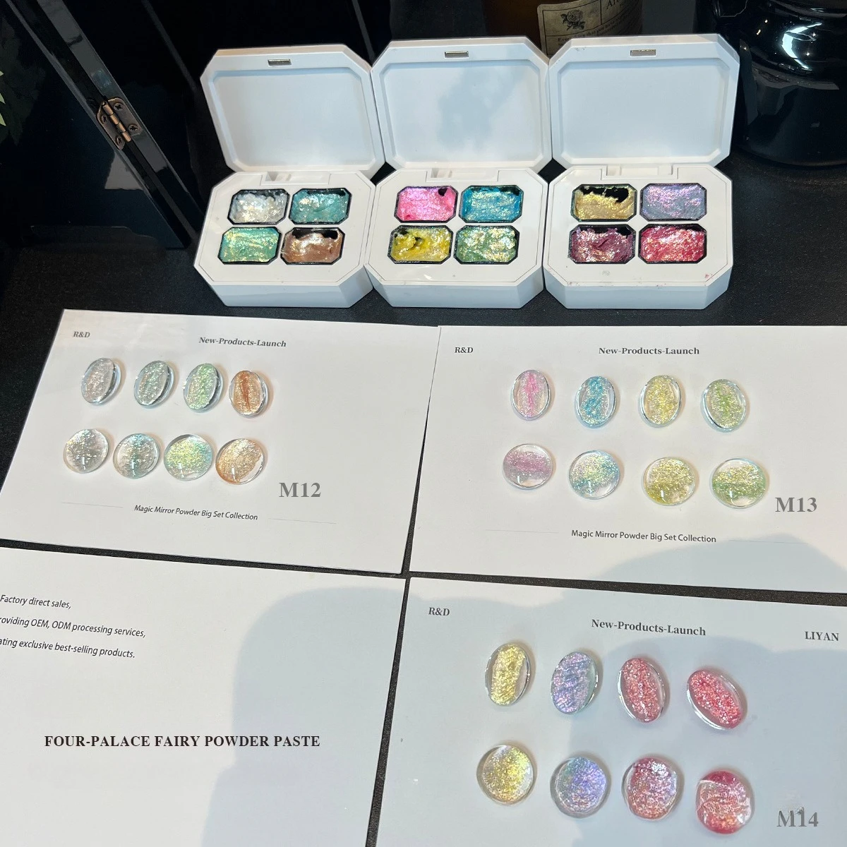 4 Grids Metallic High Density Fairy Powder Champagne No Wipe UV LED Soak Off Gel Varnishes Gradient Semi-Solid Gel Nail Polish
4 Grids Metallic High Density Fairy Powder Champagne No Wipe UV LED Soak Off Gel Varnishes Gradient Semi-Solid Gel Nail Polish