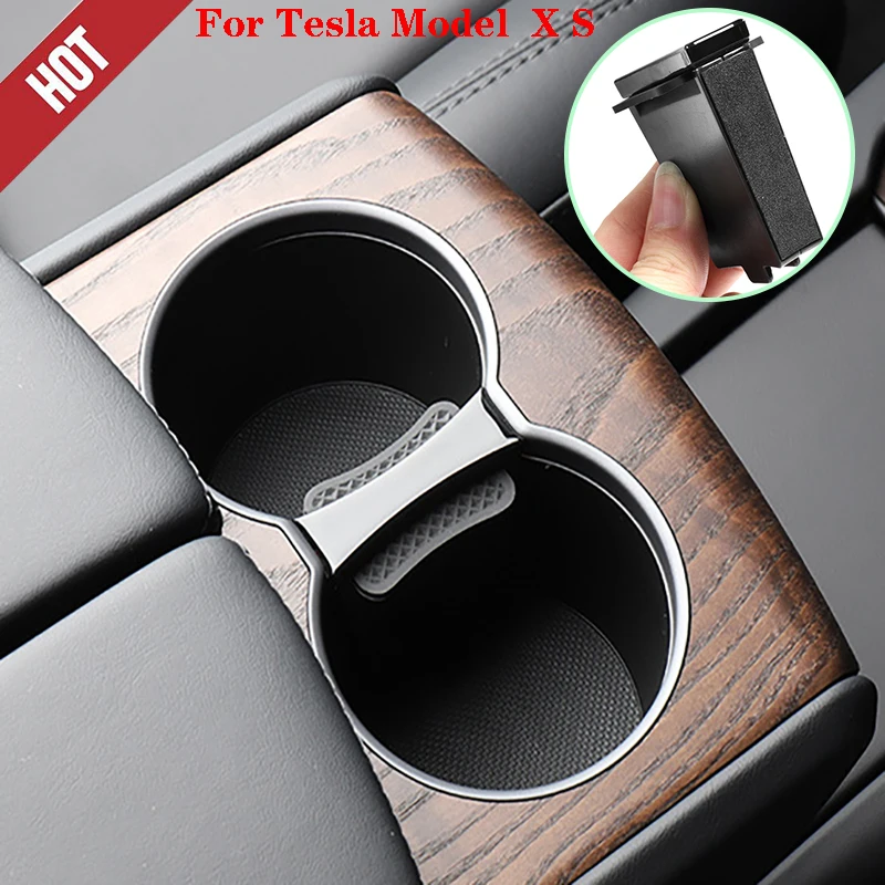 For Tesla Model X S 12-22 Cup Holder Clip Car Water Cup Slot Slip Black ABS Limit Clip 1PC
For Tesla Model X S 12-22 Cup Holder Clip Car Water Cup Slot Slip Black ABS Limit Clip 1PC
