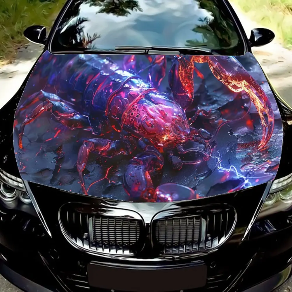 Thunder Scorpion Animal Print Car Hood Wrap Color Vinyl Sticker Truck Graphic Bonnet Auto Accessories Decoration Decal Gift
Thunder Scorpion Animal Print Car Hood Wrap Color Vinyl Sticker Truck Graphic Bonnet Auto Accessories Decoration Decal Gift