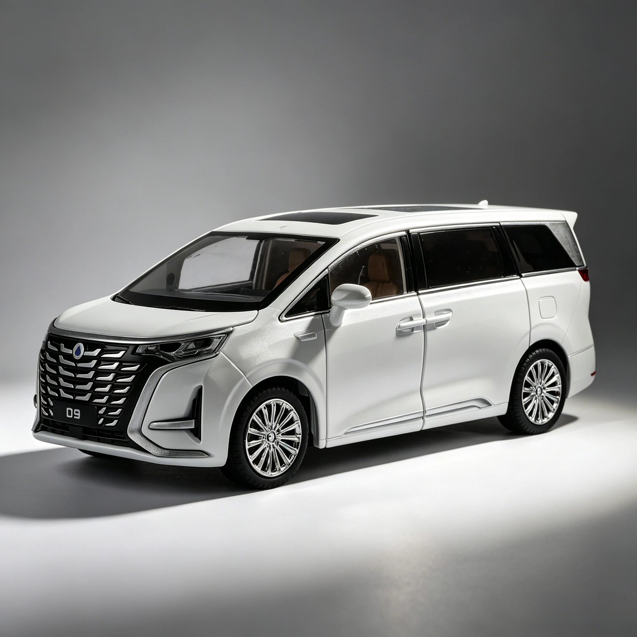 1:24 D9 Vellfire Car Model Toys Metal Diecast Sound Light Pull Back Doors Opened Rubber Tires Exquisite Vehicles Gifts
1:24 D9 Vellfire Car Model Toys Metal Diecast Sound Light Pull Back Doors Opened Rubber Tires Exquisite Vehicles Gifts