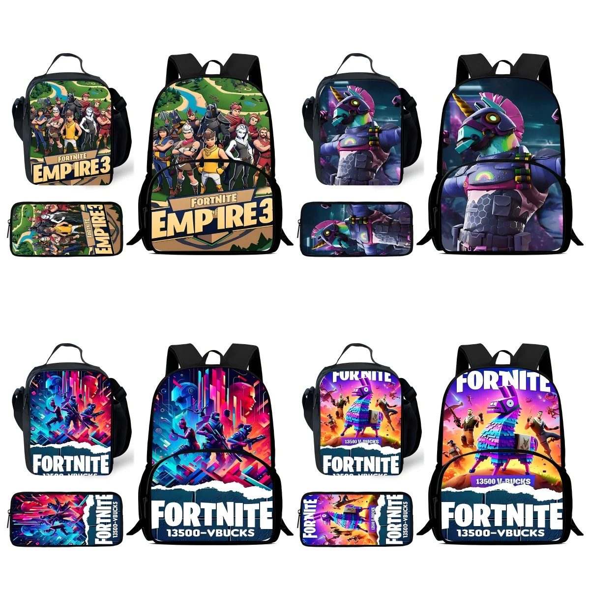 Classic Game FortniteS Child Backpacks Lunch Bag Pencil Case Pupil Large Capacity School Bags For Boy Girl Best Gift
Classic Game FortniteS Child Backpacks Lunch Bag Pencil Case Pupil Large Capacity School Bags For Boy Girl Best Gift