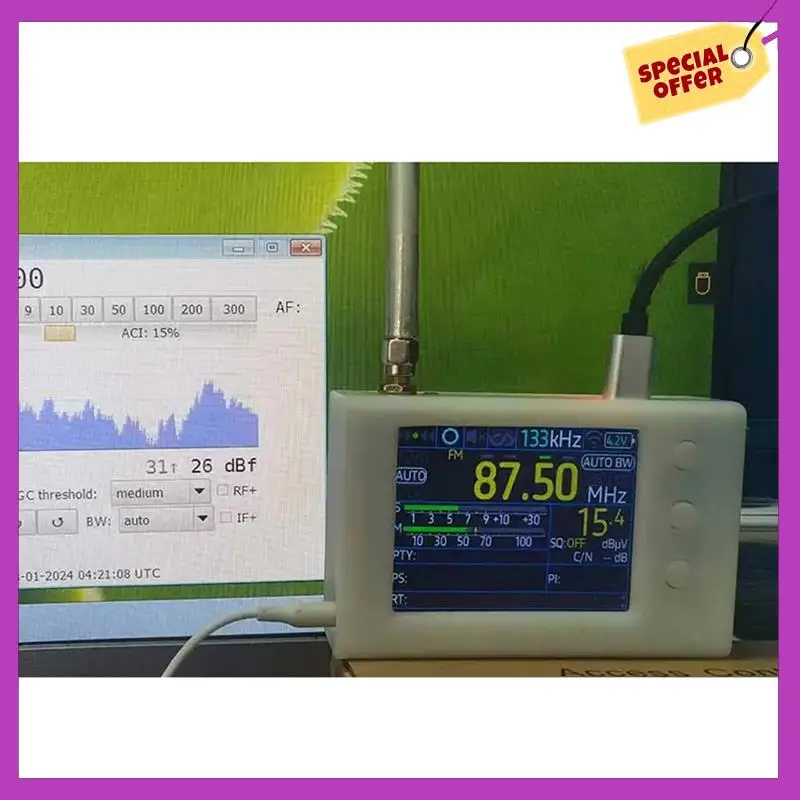 HFIL-64-108MHZ Portable TEF6686 Full Band Radio Receiver RDS Receiver AM FM SW MW LW With Antenna 2.8 Inch Screen PE5PVB Durable
HFIL-64-108MHZ Portable TEF6686 Full Band Radio Receiver RDS Receiver AM FM SW MW LW With Antenna 2.8 Inch Screen PE5PVB Durable
