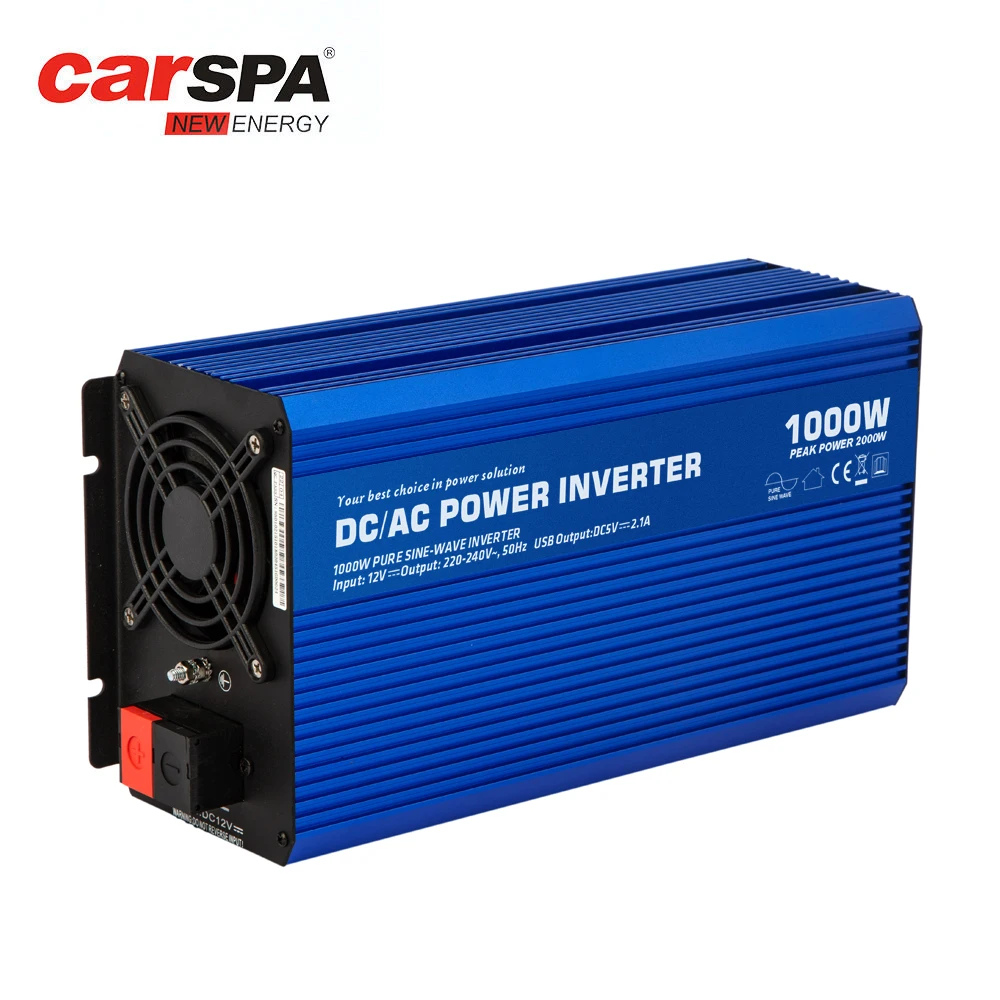 1000W Pure Sine Wave Solar Power Inverter Need Battery As Back Up CARSPA Or OEM 12V 24V 48V 110V 220V For RV
1000W Pure Sine Wave Solar Power Inverter Need Battery As Back Up CARSPA Or OEM 12V 24V 48V 110V 220V For RV