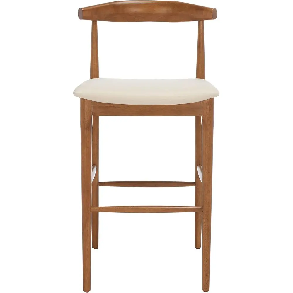 Барный стул в стиле ретро из орехового дерева и кремового материала, 30 см, из коллекции Lionel Home
Барный стул в стиле ретро из орехового дерева и кремового материала, 30 см, из коллекции Lionel Home