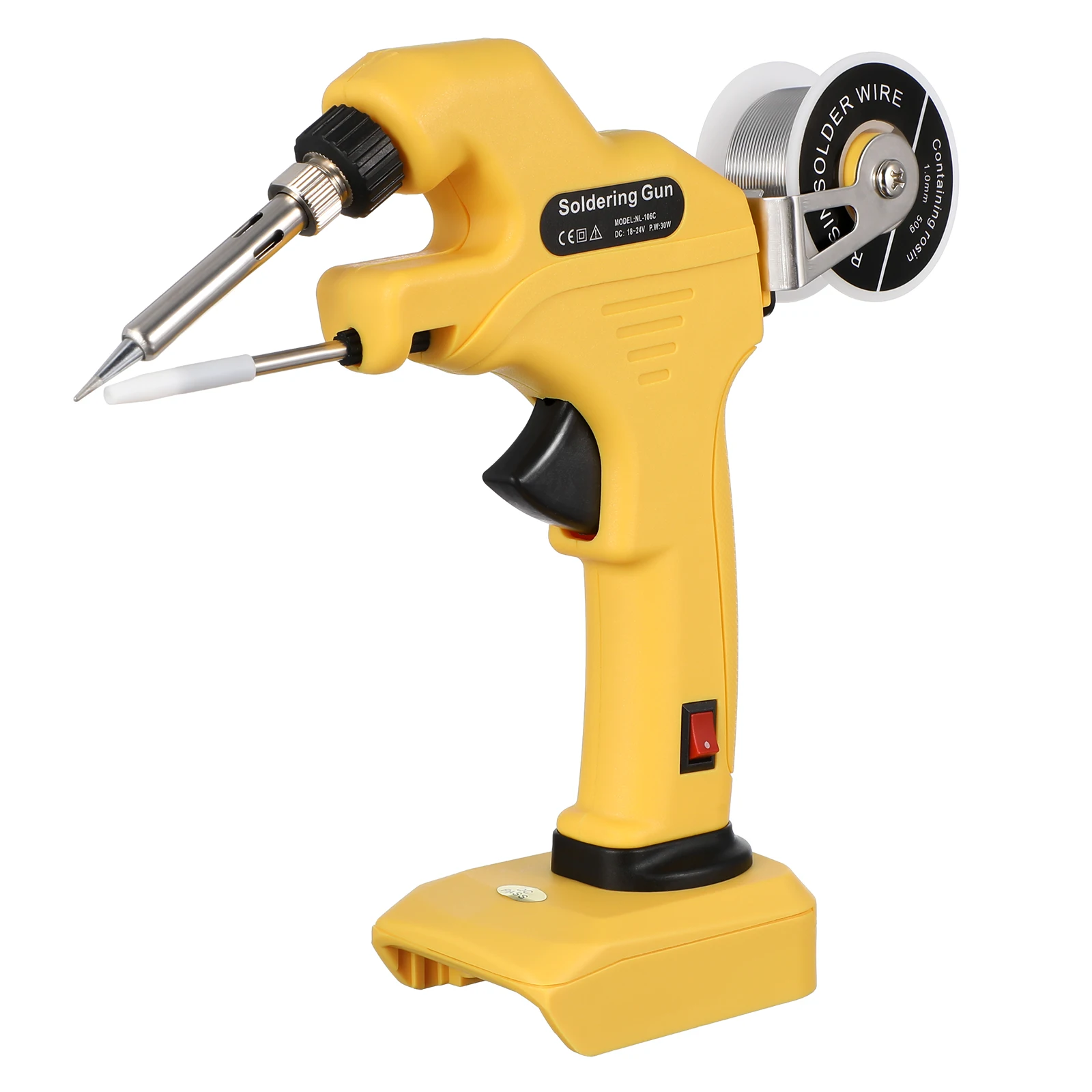 Wireless Iron Kit Cordless Electric for Electronics PCB Repair Tools Quick Heating Portable Soldering Wire Compatibility
Wireless Iron Kit Cordless Electric for Electronics PCB Repair Tools Quick Heating Portable Soldering Wire Compatibility