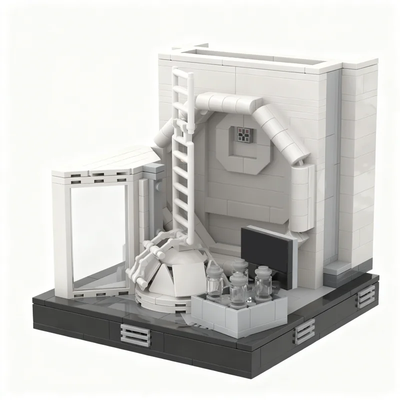575PCS MOC Creative Model Alien Nostromo Self Destruction Scene Diorama Building Block Assembly Brick Collectible Display Gift
575PCS MOC Creative Model Alien Nostromo Self Destruction Scene Diorama Building Block Assembly Brick Collectible Display Gift