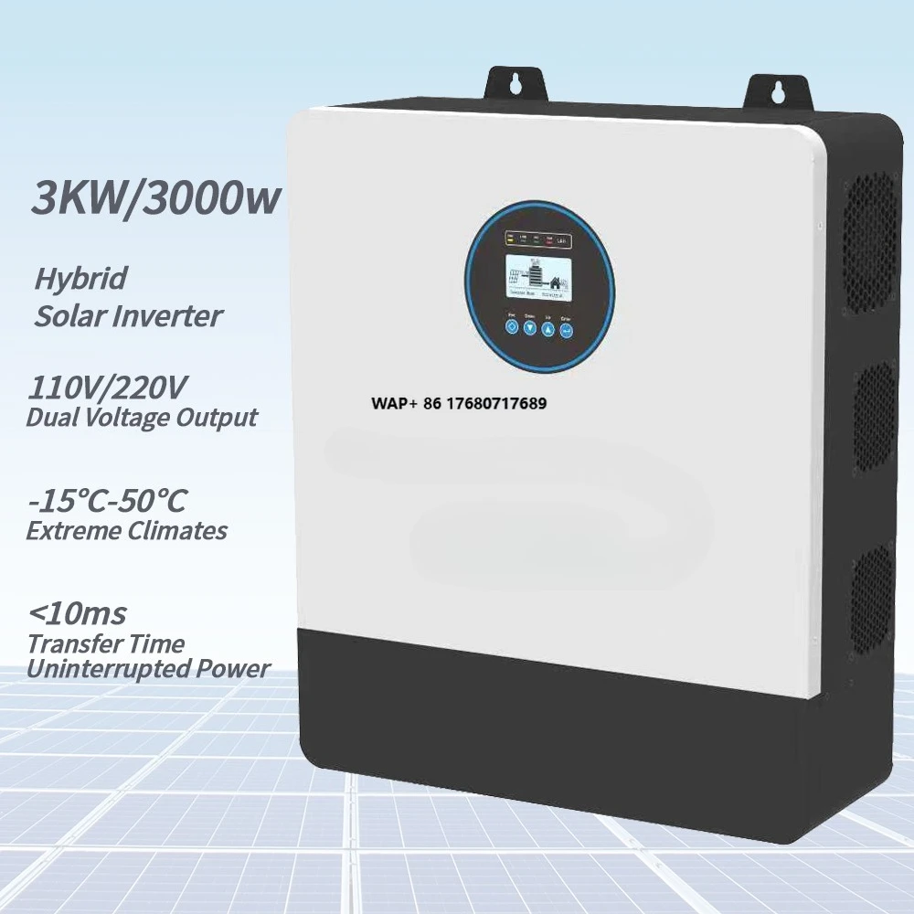 Manufacturer Split Phase Low-Frequency Solar Inverter 3kw 5kw 10kw Hybrid Solar Inverter for Commercial Purposes
Manufacturer Split Phase Low-Frequency Solar Inverter 3kw 5kw 10kw Hybrid Solar Inverter for Commercial Purposes