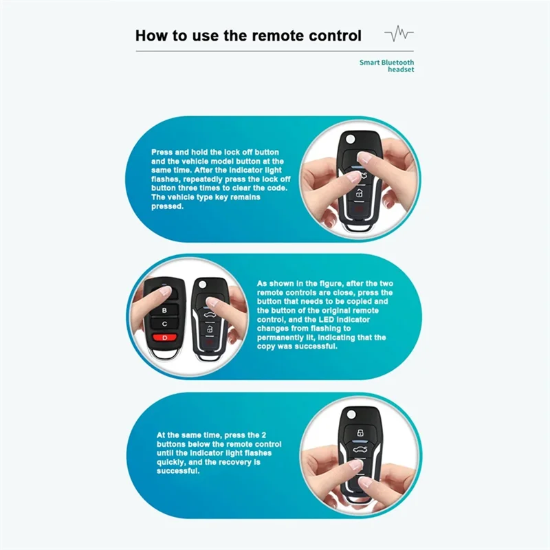 A13E-10Pcs 433Mhz Fixed Code Remote Duplicator Electric Garage Gate Door Opener Cloning Cloner Copy Remote Controller
A13E-10Pcs 433Mhz Fixed Code Remote Duplicator Electric Garage Gate Door Opener Cloning Cloner Copy Remote Controller