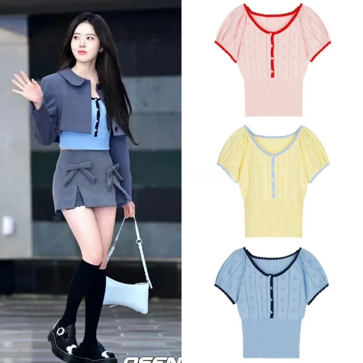 Sweet Color Blo ort Sve Knitted Top Ballet Sle Margarin Autumn Collection Petite Size Ladies Faion Summer 2024
Sweet Color Blo ort Sve Knitted Top Ballet Sle Margarin Autumn Collection Petite Size Ladies Faion Summer 2024