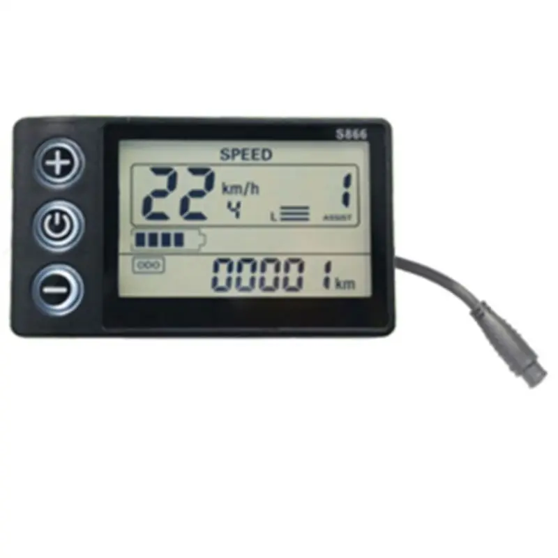 【SPECIAL】24V 36V 48V 60V Waterproof LCD Display S866 Controller Panel Dashboard Electric Bike Display For Electric Scooter
【SPECIAL】24V 36V 48V 60V Waterproof LCD Display S866 Controller Panel Dashboard Electric Bike Display For Electric Scooter