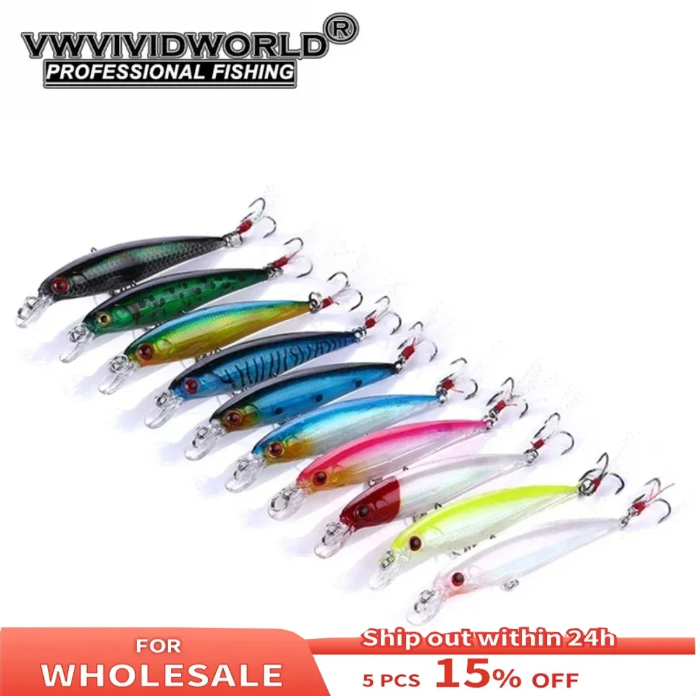 VWVIVIDWORLD VH Simulated fake bait laser 9cm8g set Minolulu bait fishing hard bait Lure
VWVIVIDWORLD VH Simulated fake bait laser 9cm8g set Minolulu bait fishing hard bait Lure