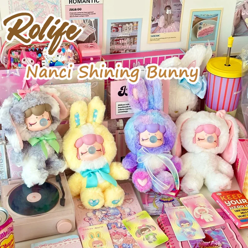Rolife Nanci Shining Bunny Series Blind Box Cartoon Anime Figure Collectible Doll Desktop Bedroom Ornament Mystery Trendy Gift
Rolife Nanci Shining Bunny Series Blind Box Cartoon Anime Figure Collectible Doll Desktop Bedroom Ornament Mystery Trendy Gift