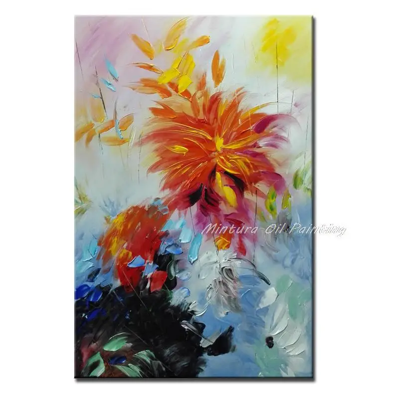 Mintura Hand-Painted Abstract Thick Flower Oil Painting On Canvas,Modern Wall Art,Picture For Living Room Home Office Decoration
Mintura Hand-Painted Abstract Thick Flower Oil Painting On Canvas,Modern Wall Art,Picture For Living Room Home Office Decoration