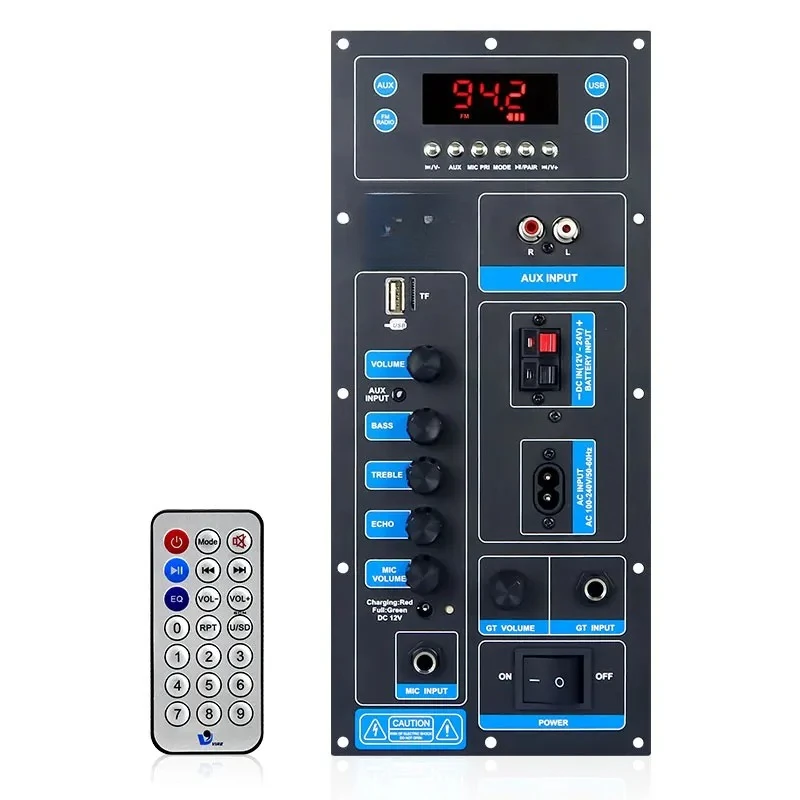 High Power DSP Bluetooth Amplifier Board 8-18 Inch Trolley Speaker Outdoor Audio Amp Module 60W Mono Stereo Amp
High Power DSP Bluetooth Amplifier Board 8-18 Inch Trolley Speaker Outdoor Audio Amp Module 60W Mono Stereo Amp