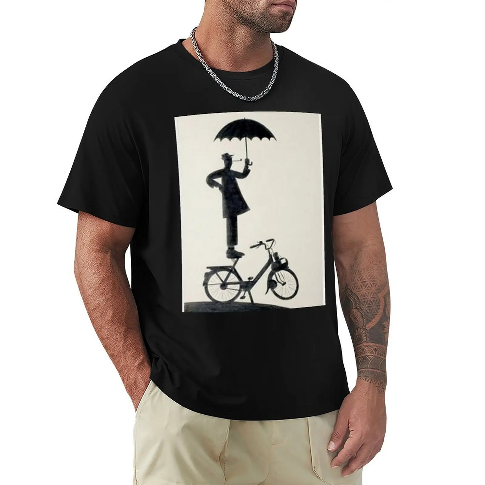 Jacques Tati Artistic T-Shirt Art Pattern Printed Casual Top
Jacques Tati Artistic T-Shirt Art Pattern Printed Casual Top